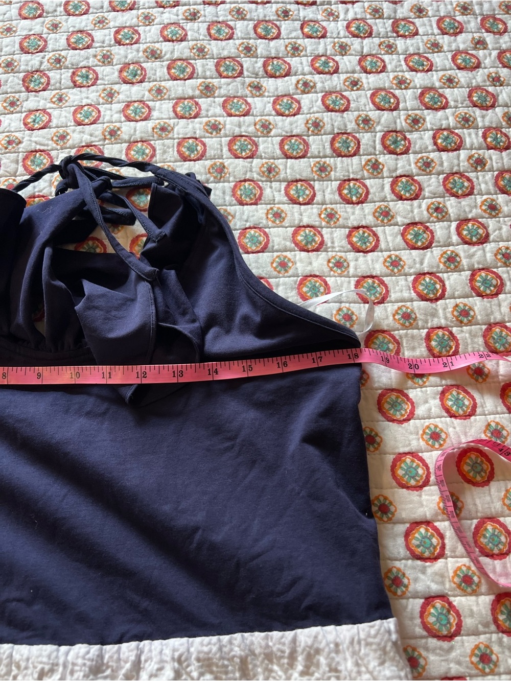EUC Lilly Pulitzer Quinn Embroidered Halter Dress size XL - Picture 7 of 8